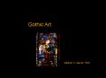 Gothic Art PowerPoint PPT Presentation