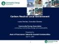 Carbon Neutral Local Government PowerPoint PPT Presentation