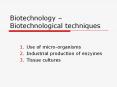 Biotechnology  PowerPoint PPT Presentation