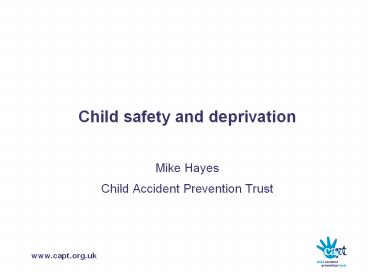 Child safety and deprivation