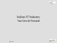 Indian IT Industry PowerPoint PPT Presentation