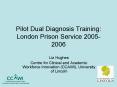 Pilot Dual Diagnosis Training: London Prison Service 20052006 PowerPoint PPT Presentation