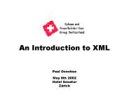An Introduction to XML