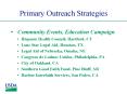 Primary Outreach Strategies PowerPoint PPT Presentation