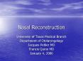 Nasal Reconstruction PowerPoint PPT Presentation