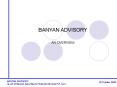 BANYAN ADVISORY PowerPoint PPT Presentation