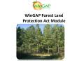WinGAP Forest Land Protection Act Module PowerPoint PPT Presentation