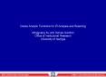 Oracle Analytic Functions for IR Analysis and Reporting Mingguang Xu and Denise Gardner Office of Institutional Research University of Georgia PowerPoint PPT Presentation
