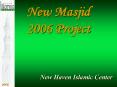 New masjid Project PowerPoint PPT Presentation