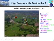 Higgs Searches at the Tevatron: Run I