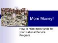 More Money PowerPoint PPT Presentation