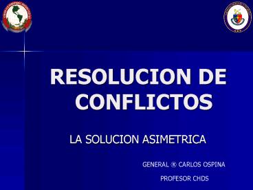 RESOLUCION DE CONFLICTOS