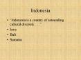 Indonesia PowerPoint PPT Presentation