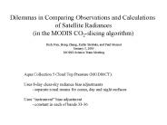 Dilemmas in Comparing Observations and Calculations