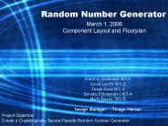 Random Number Generator