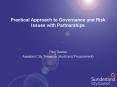 Practical Approach to Governance and Risk Issues with Partnerships PowerPoint PPT Presentation
