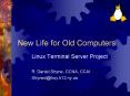 New Life for Old Computers PowerPoint PPT Presentation