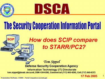SECURITY COOPERATION REINVENTION