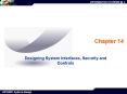 Designing System Interfaces, Security and Controls PowerPoint PPT Presentation