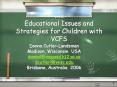 Educational Issues and Strategies for Children with VCFS PowerPoint PPT Presentation