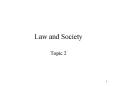 Law and Society PowerPoint PPT Presentation