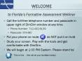 Welcome to Floridas Formative Assessment Webinar PowerPoint PPT Presentation