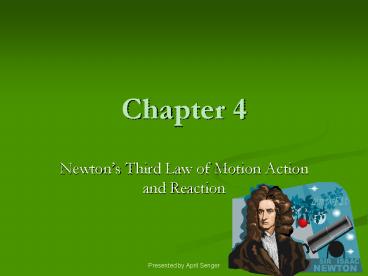 Newtons Third Law of Motion Action and Reaction