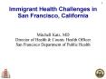 Immigrant Health Challenges in San Francisco, California PowerPoint PPT Presentation