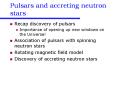 Pulsars and accreting neutron stars PowerPoint PPT Presentation