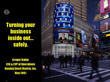 Turning your business inside out safely.