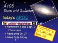 A105 Stars and Galaxies PowerPoint PPT Presentation