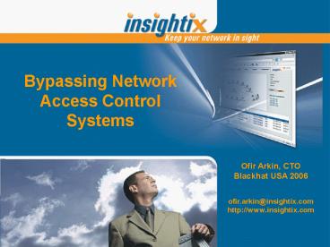 Bypassing Network Access Control Systems