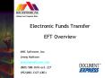 Electronic Funds Transfer EFT Overview PowerPoint PPT Presentation