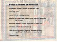 Some elements of Romance
