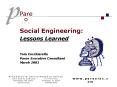 Social Engineering: PowerPoint PPT Presentation