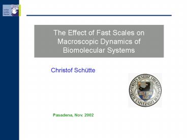 Oszillationen innerhalb von Konformation