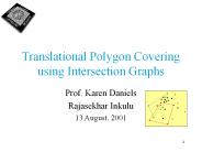 Translational Polygon Covering using Intersection Graphs