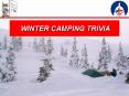WINTER CAMPING TRIVIA PowerPoint PPT Presentation