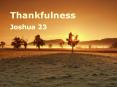 Thankfulness PowerPoint PPT Presentation