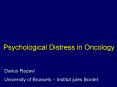 Psychological Distress in Oncology PowerPoint PPT Presentation