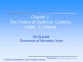 Chapter 2: The Theory of Optimum Currency Areas: A Critique PowerPoint PPT Presentation