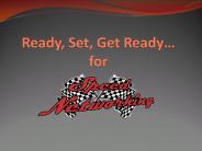 Ready, Set, Get Ready for