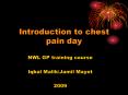 Introduction to chest pain day PowerPoint PPT Presentation