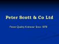 Peter Scott PowerPoint PPT Presentation