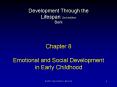 Chapter 8 Emotional and Social Development in Early Childhood PowerPoint PPT Presentation