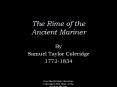 The Rime of the Ancient Mariner PowerPoint PPT Presentation