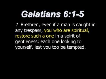 Galatians 6:15