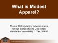 What is Modest Apparel PowerPoint PPT Presentation