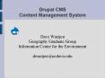 Drupal CMS Content Management System PowerPoint PPT Presentation