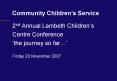Community Children PowerPoint PPT Presentation